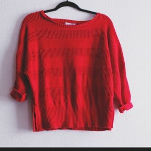 Liz Claiborne Red Sweater